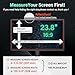 [2 Pack] Magnetic Hanging 23.8 Inch Computer Privacy Screen for 16:9 Aspect Ratio Widescreen Monitor, Eye Protection Anti Glare Blue Light Computer Monitor Privacy Filter, Removable 23.8 in Protector Film
