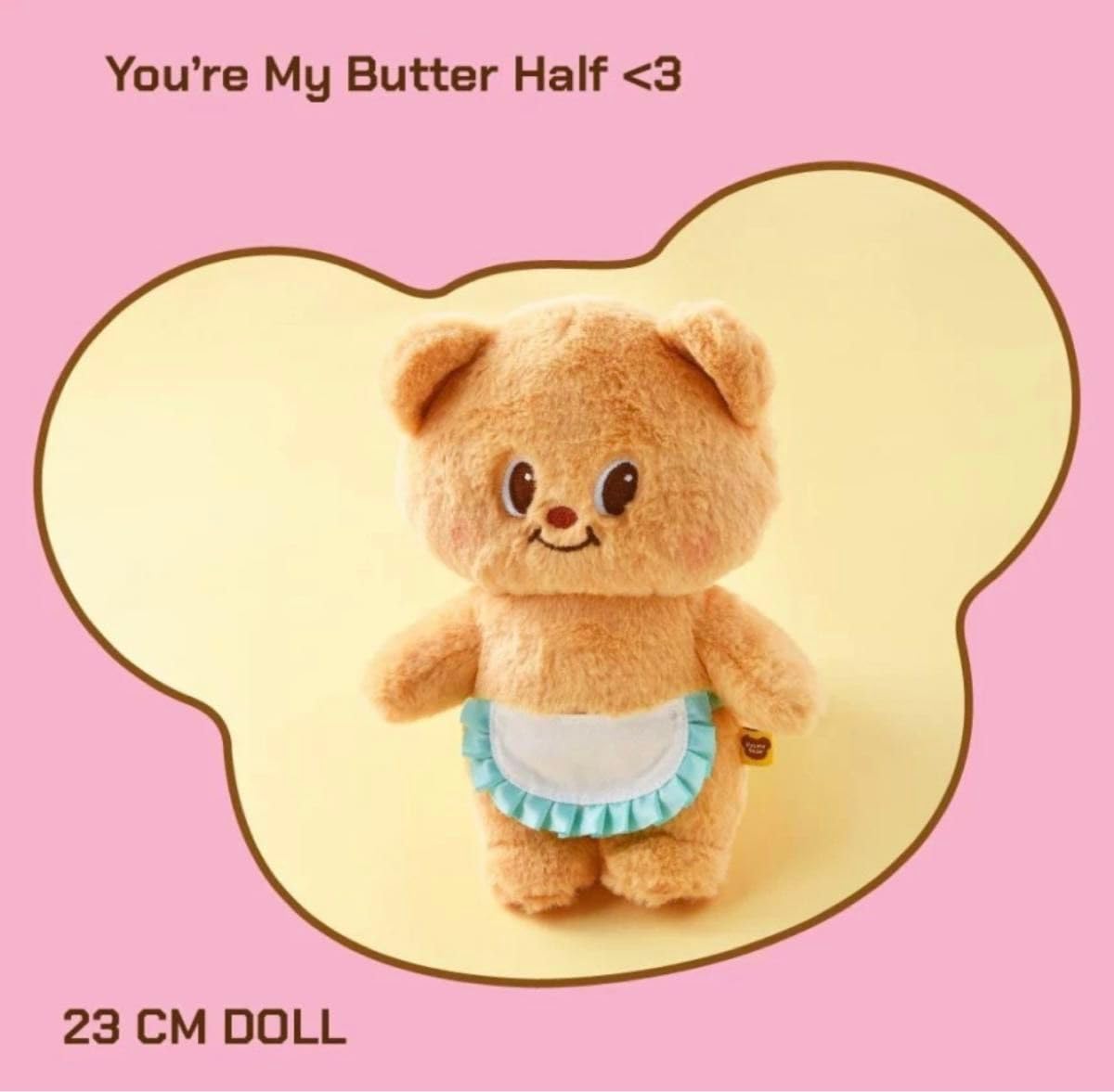 タイ　バターベア ぬいぐるみ　クマ　中古品 タイ ButterBear バターベア ぬいぐるみ キーホルダー 01｜Yahoo