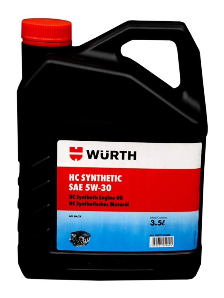 Wuerth 5W-30 HC Synthetic Car Engine Oil (3.5 L)