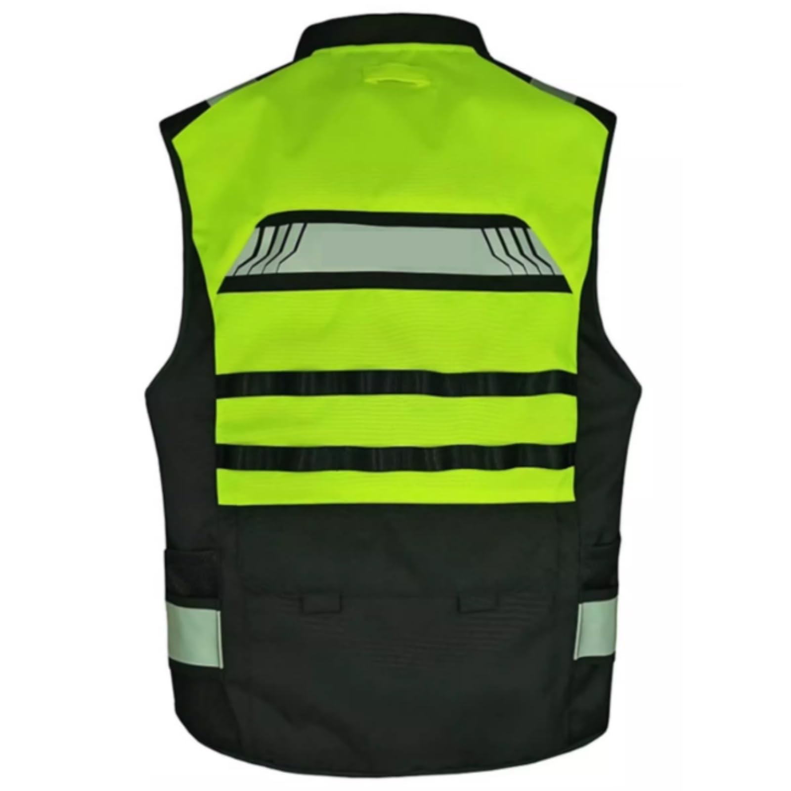 Chaleco Reflectante Multifuncional For Ciclismo: Seguridad Nocturna