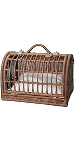 Amazon.co.jp: シンシアジャパン ラタンキャリーマイン ブラウン SC