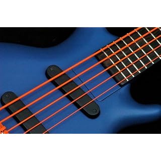 NEON orange hI-dEF guitare basse 5 cordes 040–120/leuchtstoffsaiten (orange) - Les Beatles, Paul McCartney, John Lennon, RIngo Starr, George Harrison NEON orange hI-dEF guitare basse 5 cordes 040–120/leuchtstoffsaiten (orange) – Image 3