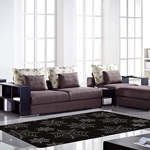 Tapis Halloween anti-poussière velours corail épais ne perd pas ses poils - 4