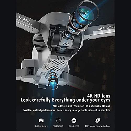 HJRBM RC Drohne mit Kamera 4K 5G GPS WiFi 2Achsen Gimbal Brushless Quadcopter Optischer Fluss Positionsbestimmung Flug… – Bild 6