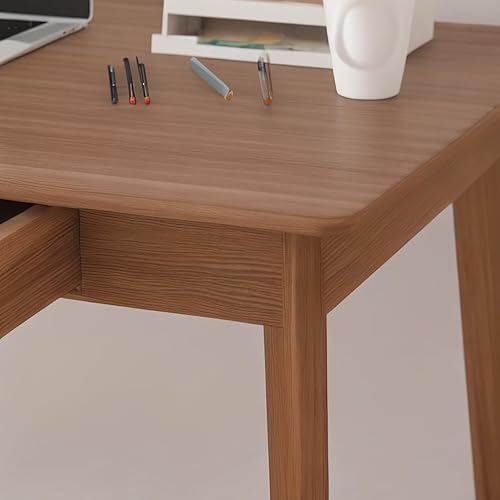 Miniatura 4 de Escritorio de computadora de escritura, escritorio de oficina, mesa de computadora, escritorio de estudio con 2 cajones para muebles modernos de
