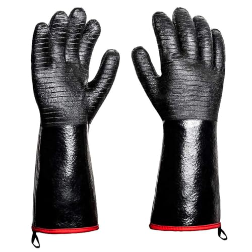 Gants résistant à la chaleur et au feu étanches à l'eau pour barbecue