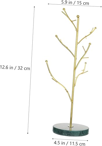 Miniatura 8 de Holibanna 2 pcs jewelry rack table top display stand bracelet display stand earring storage organizer Bracelet Rings Rack earring display holder