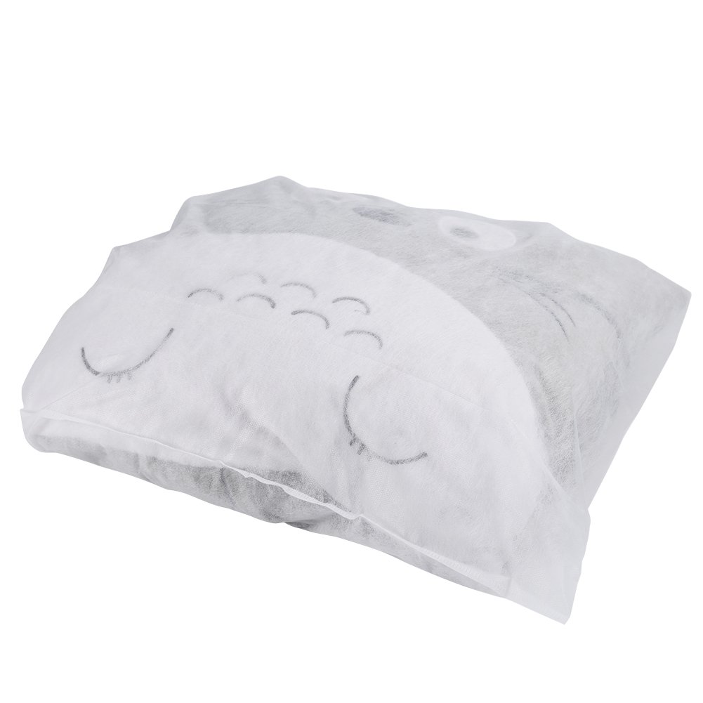 SOONHUA Non-Woven Disposable Pillowcase Prevent Bacterial Infection for Travel Hotel Pillow Cover Use