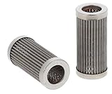 2 PIECES OF TRANSMISSION OIL FILTERS CA0135859, GOOD FOR KOMATSU BACKHOE LOADER WB140-2, WB150-2,