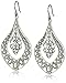 Produktbild Lucky Brand Silver Filigree Oblong Earrings