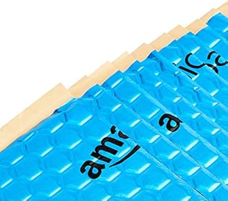 Amazon Basics Car Sound Deadening Mat, 18" x 32", 9-Piece