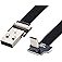 chenyang Micro USB Flat Cable USB 2.0 Male to Micro USB Male 90 Degree UP Angled Ribbon Flex Extension Cable Adapter 0.2M