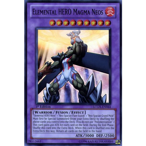 Collection Cartes Jeu Carte Yu-Gi-Oh! Elemental HERO Grand Neos - Édition Super Rare - Collection Légendaire 2 - Carte Illimitée Carte Jeu De Cartes Collectionneur