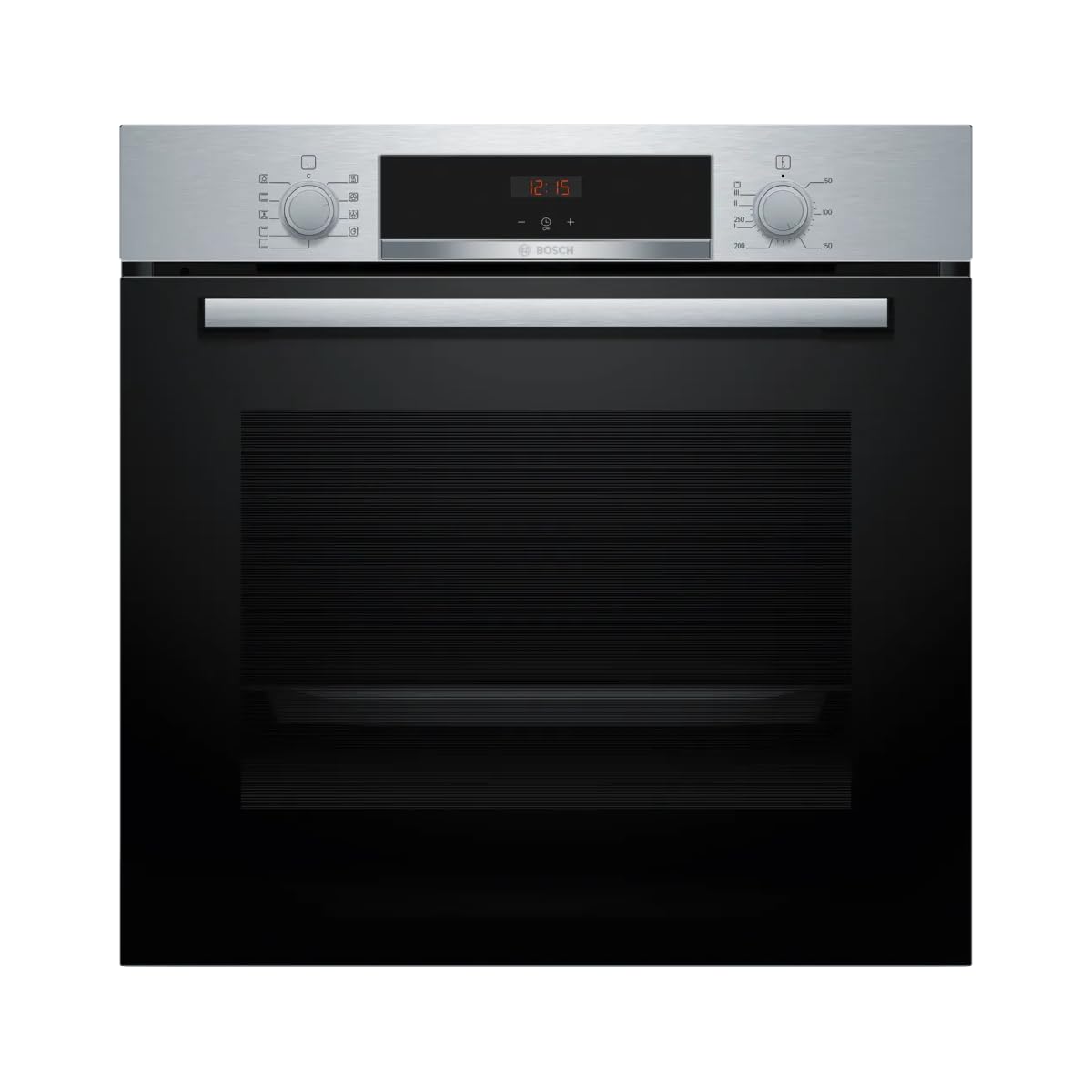 Bosch - Forno multifunzione, serie 4, 60 cm. larghezza Width Width Wizard, 3D Hotair, Acciaio, HBA514ES3