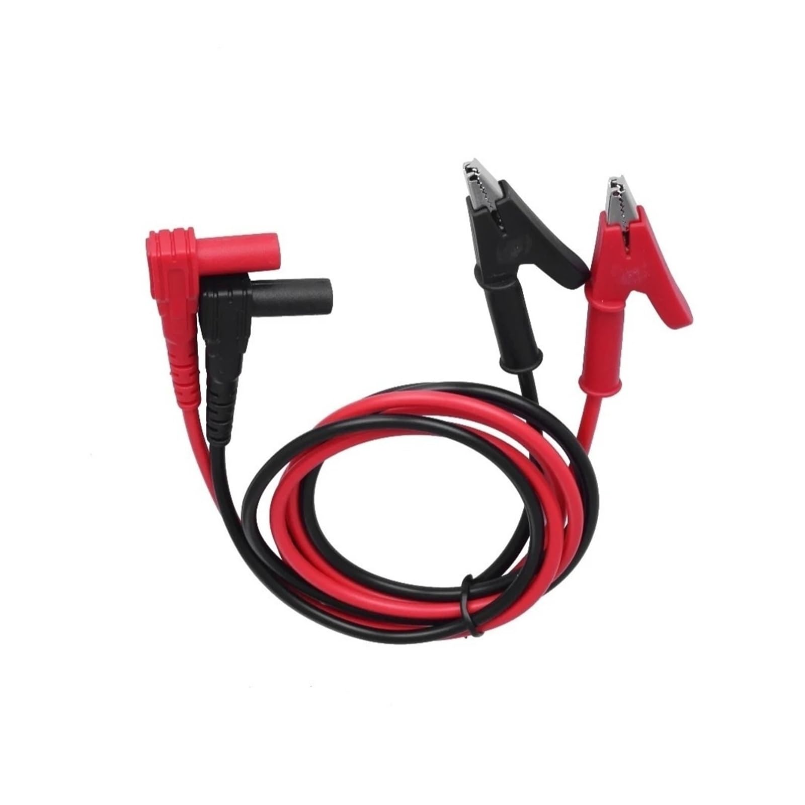 Cable de prueba de clip de banana a cocodrilo de 4 mm para multímetro