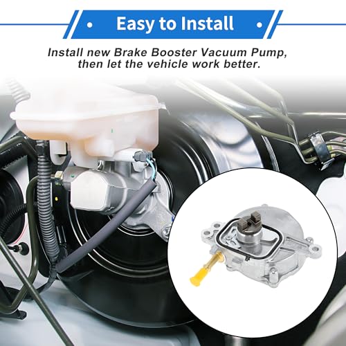 Bomba de Vacío para Frenos No. 29300F0011/2930025011, Bomba de Vacío para Motor para Toyota Avalon 2020-2022, Aleación de Aluminio, Color Plata, 1 Unidad miniatura 7