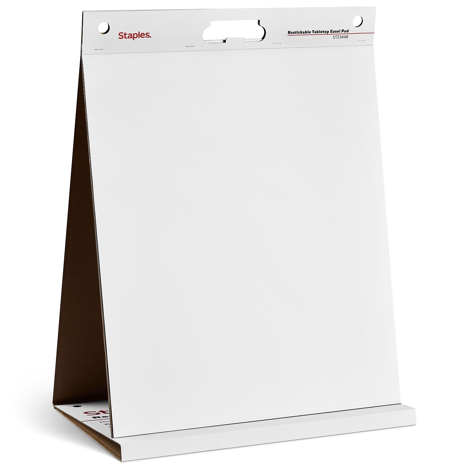 Staples 958102 Stickies Tabletop Easel Pad 20-Inch X 23-Inch White 20 Sheets/Pad (23448)