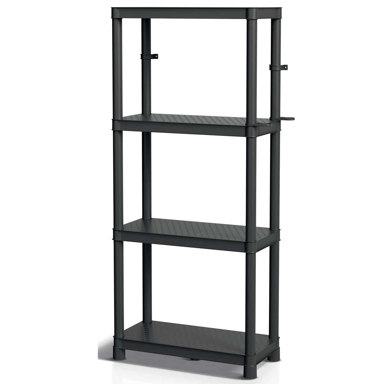 Kistenberg Stackaro Solid - Estantería de plástico para taller (58 x 28 x 131,5 cm)