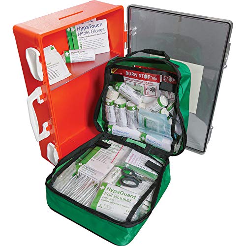 Safety First Aid Outdoor First Aid Cabinet BS 8599 Fully Stocked, Medium