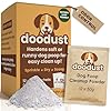 Doodust Dog Poop Clean Up Powder, Poop Hardener & Yard Cleaner, Biodegradable, Pet-Safe, Stops Odor and Makes Pickup Easy