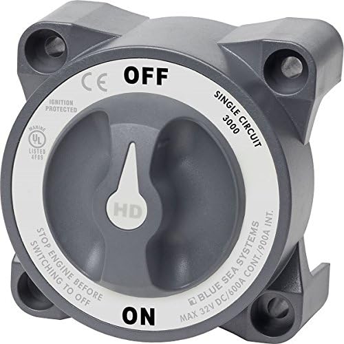 AMRB-3000 Blue Sea Battery Switch HD Series Single Circuit ON-OFF