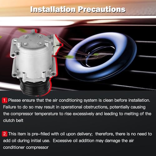 Image of AC Compressor for Mercury Mountaineer for Ford Explorer for Explorer Sport