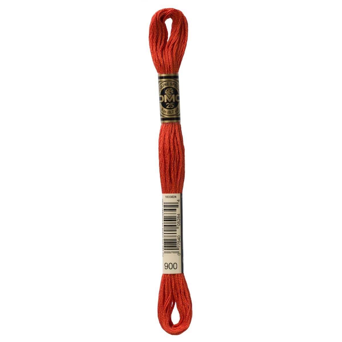 DMC Embroidery Floss Mouline Stranded Cotton Thread for Hand Embroidery and Sewing - Colour No: 900-3 x 8m Skeins โ image 1