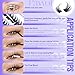 Pawotence Kira Lash Clusters Wispy Cluster Eyelash Extensions 10-18mm Individual Lashes DIY Cluster Lashes Extension Soft Comfortable Eyelash Clusters with Thin Band
