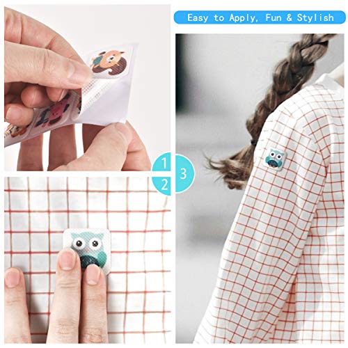 90 pack mosquito patches stickers for kids adult - nature citronella lemongrass and eucalyptus up to 24 hour of protection