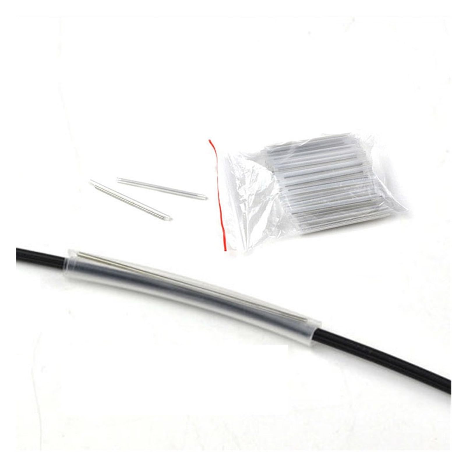 Protección 45mm Smoove Protector de empalme de fibra óptica Tu-bo Cable Tubo termorretráctil Mangas protectoras(2000PCS)