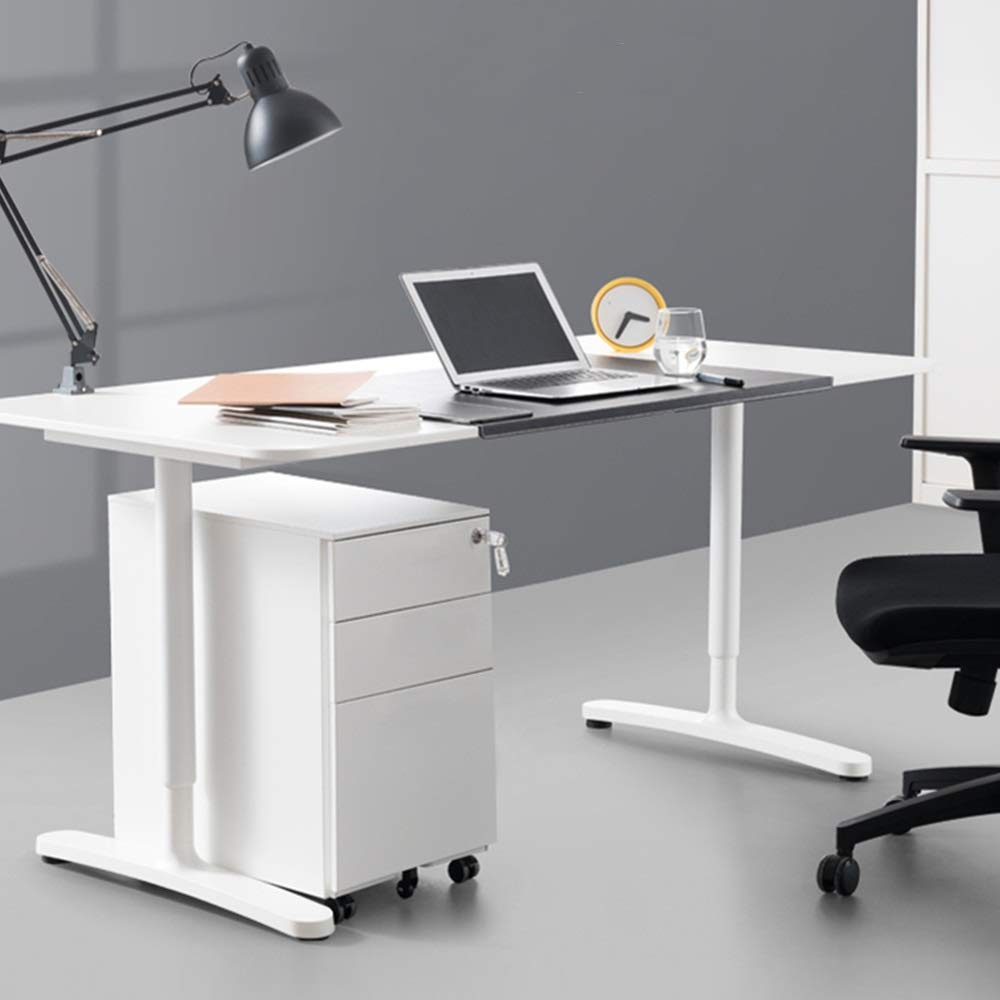le Archivio con 3 Ders in acciaio con serratura sicura Sto per casa e ufficio Cact bianco design ideale per uso commerciale ufficio nizat Solut