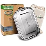 Kinderleichte Reinigung: Deine Edelstahl Brotdose ist für die leichte Reinigung in der Spülmaschine ausgelegt. Durch die hochwertige Materialzusammensetzung (18% Chrom / 8% Nickel) und die austauschfähige Dichtung kann die Brotdose einfach in der Spülmaschine gereinigt werden!