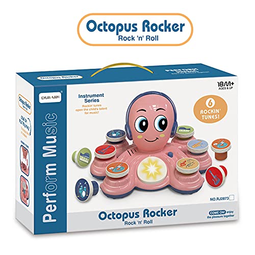 Baby Musical Toys Learning Toys For Toddlers, Octopus Music Toys, Preschooler Musical Educational Instruments Toy For Baby, Birthday Toys For Girls Boys #TOP7