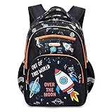 Cusangel Kids Backpack Boys, Elementary Kindergarten Preschool School Bag 16 inch Multifunctional Cute Large Capacity