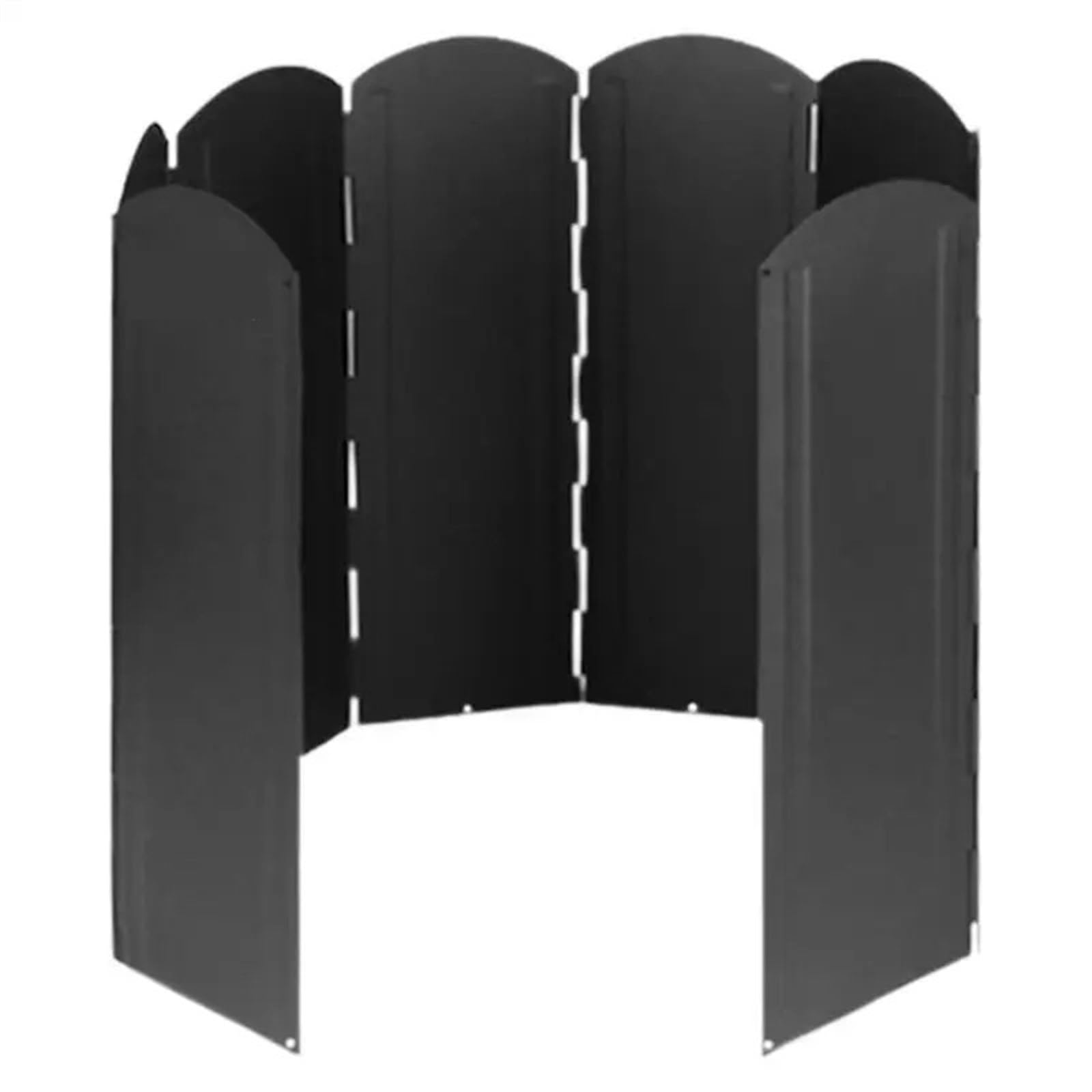 Parabrezza for fornello da campeggio in ferro zincato | 30 cm, 40 cm, 50 cm for campeggio, escursionismo, picnic e barbecue(40CM)