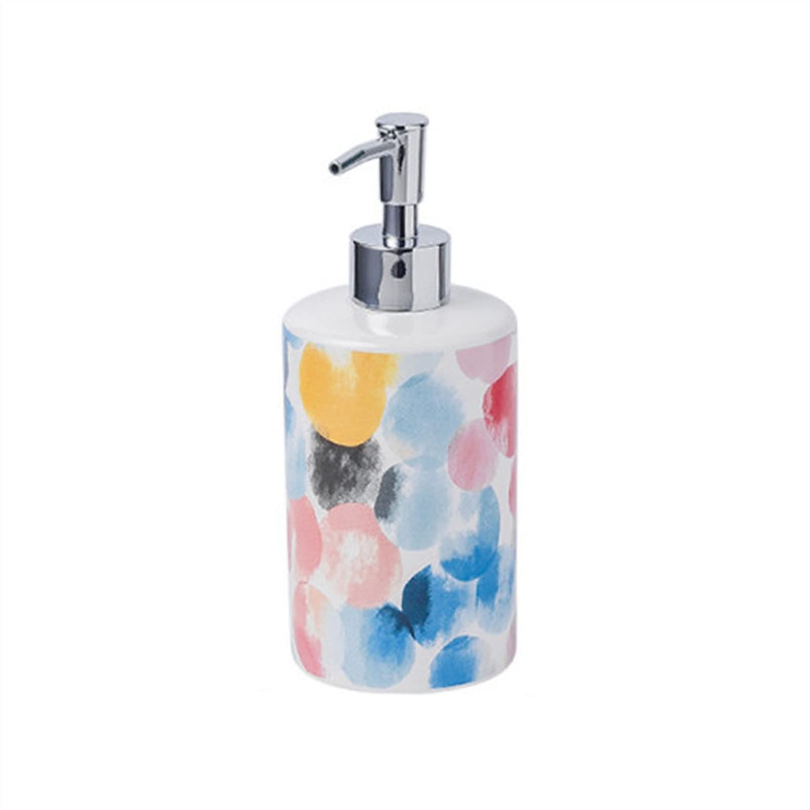 Dosificador Jabon Cerámica Patrón Pintado Dispensador de jabón líquido Baño Dispensador de jabón Accesorios dispensador champú