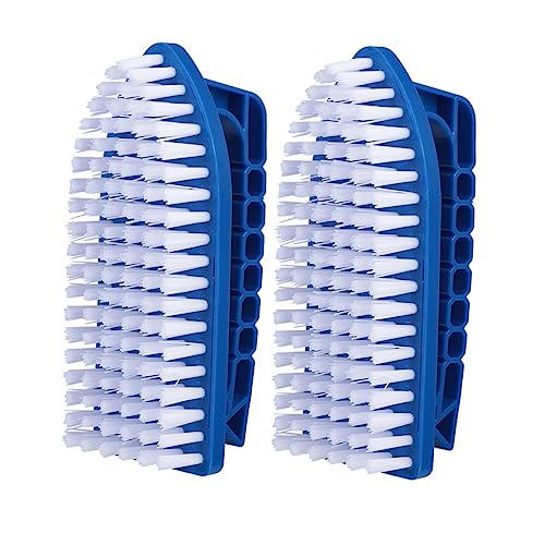 BESPORTBLE 3sets Pool Cleaning Brush Wall Floor Scrub Brush Utility for Pools Comfort Grip In-ground/Above Ground Scrub 2pcs*3