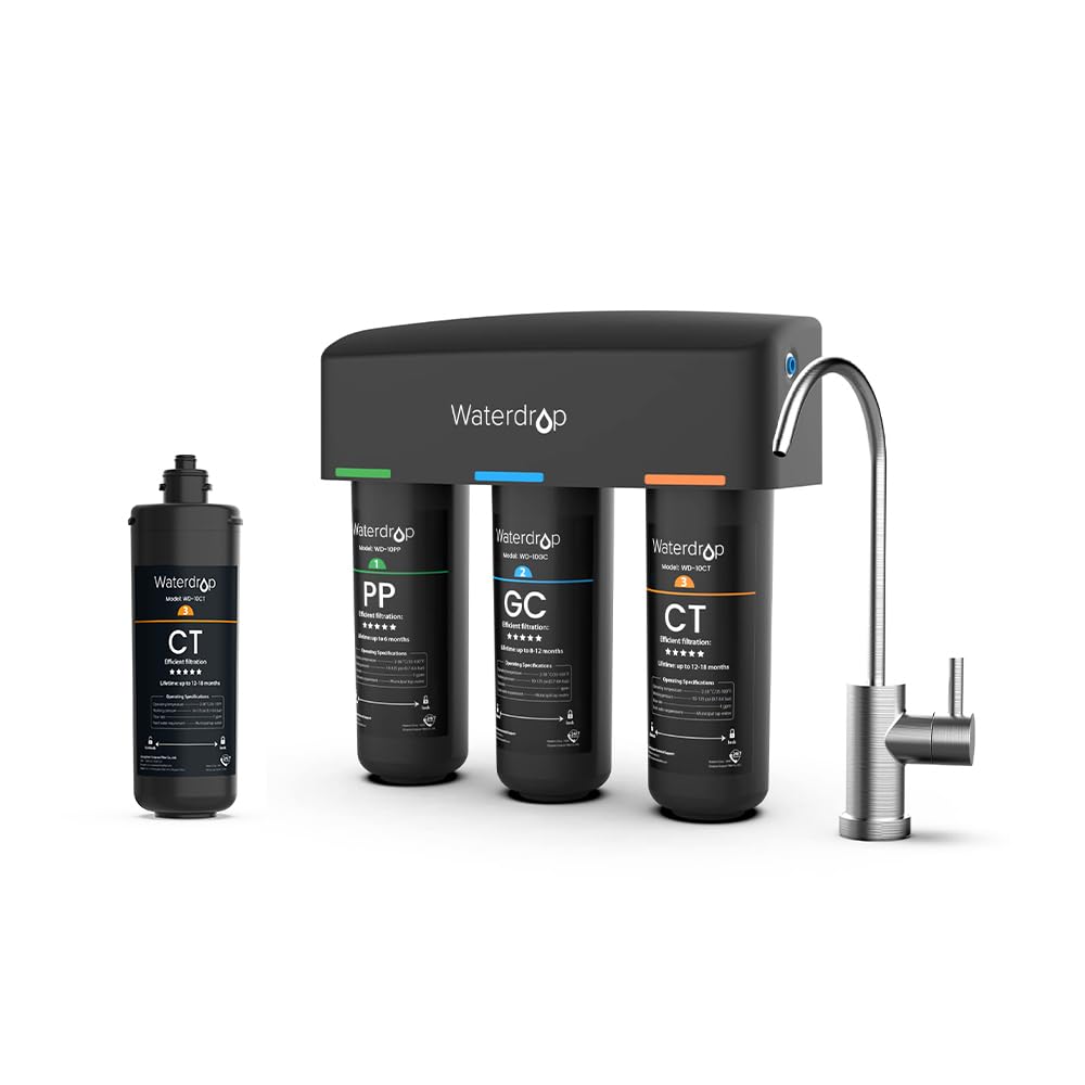 Waterdrop TSB 3Stage High Capacity Under Sink Water Filter