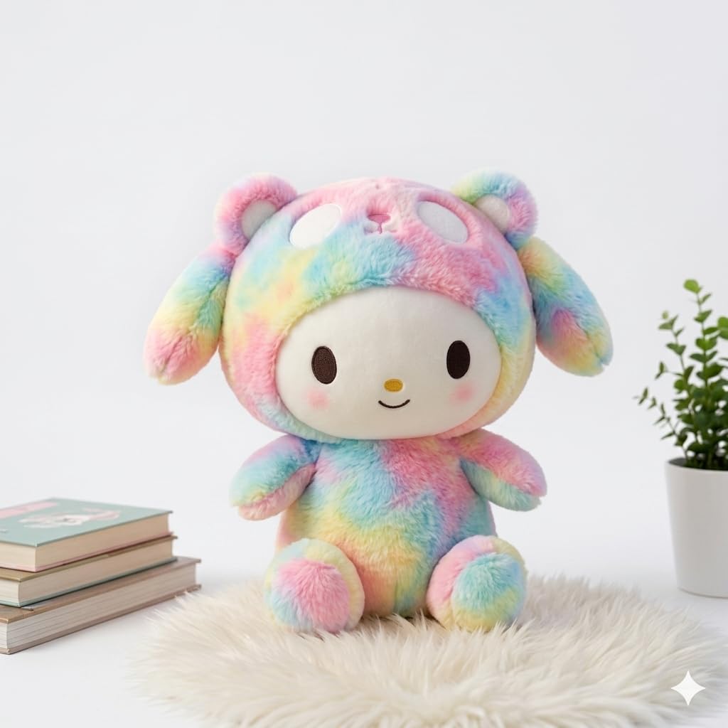 Rainbow Kuromi Soft Toys | Teddy Bear | Ideal for Birthdays & Special Occasions Girls/Boys, Baby Kids (30 cm)-picture-27