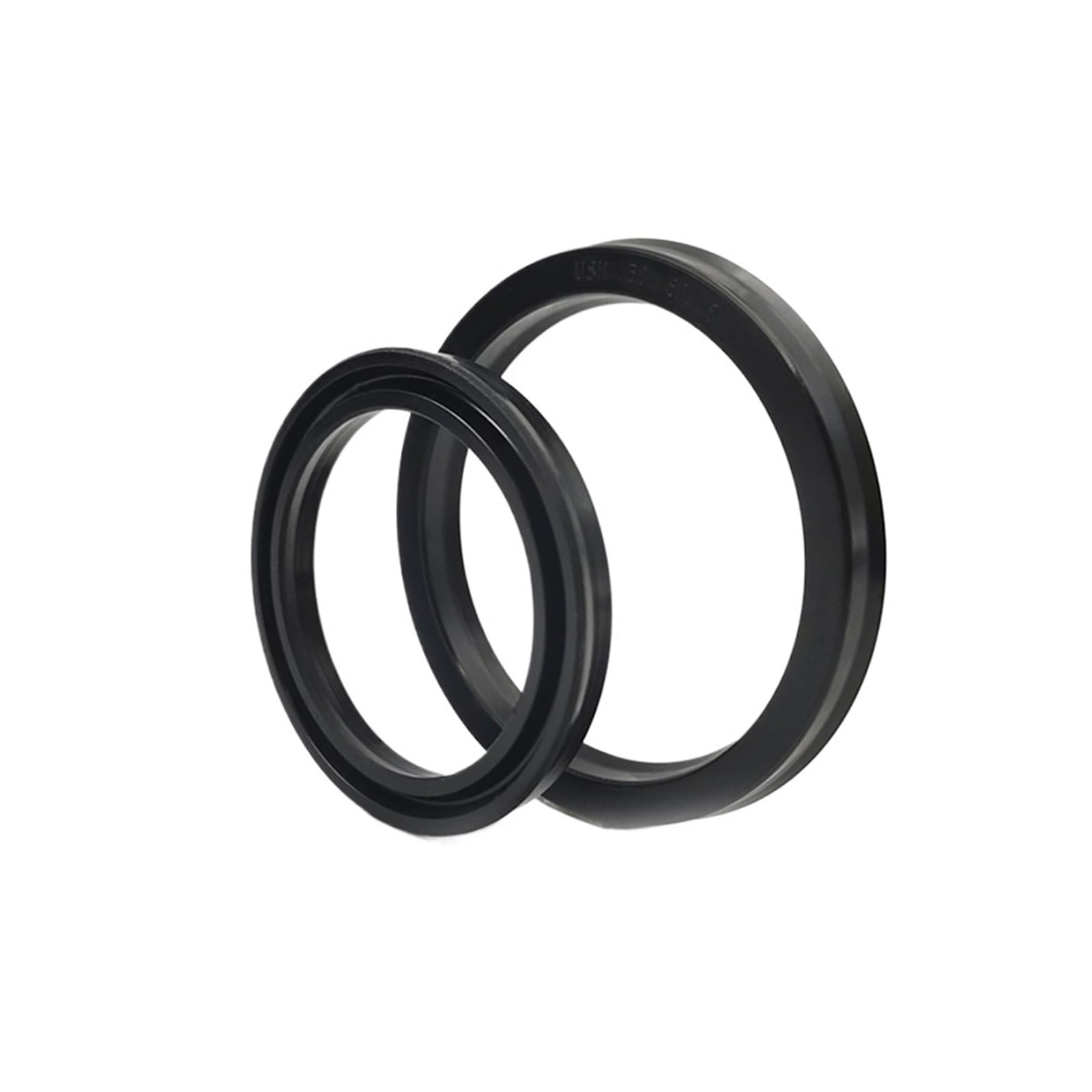 20 pezzi USH-(ID 11,2~32 mm) Guarnizioni for stelo pistone - Guarnizioni for olio idraulico NBR for cilindri -35°C~105°C Alta pressione(USH-22.4x30.4x5)