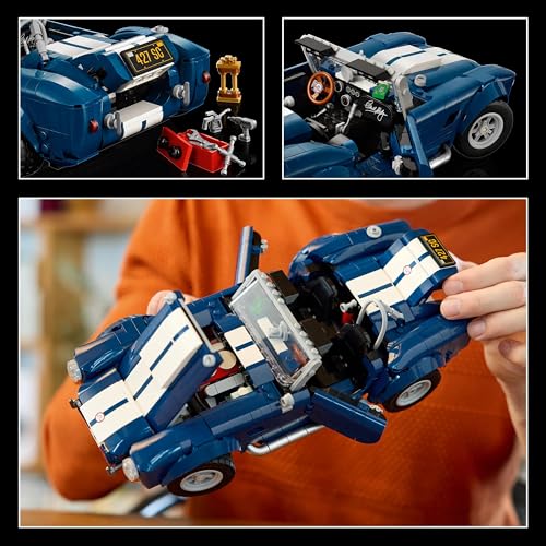 Image of LEGO Icons Shelby Cobra 427 S /C Home and Office Decor, Model Car Kit for Adults 10357
