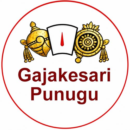 Image of Gajakesari Punugu (Sri Balaji's), Pack of 3 with Free Punugu Perfume Oil, Roll-on, Traditional
