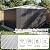 Polar Aurora 10x16 Outdoor Storage Shed, Garden Shed with Updated Frame Structure and Lockable Doors, Metal Tool Sheds for Backyard Garden Patio Lawn, White