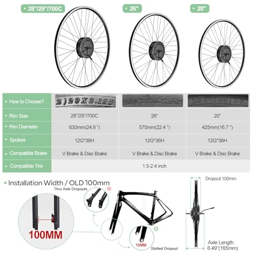 BAFANG 48V 500W Front Hub