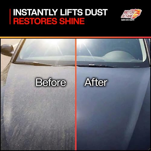 Image of Wax Pro Car Duster | Wax-Coated Duster | Lint-Free & Scratch-Free Cleaning | Waterless Wash | Car Dust Cleaner | Easy Grip Long Handle
