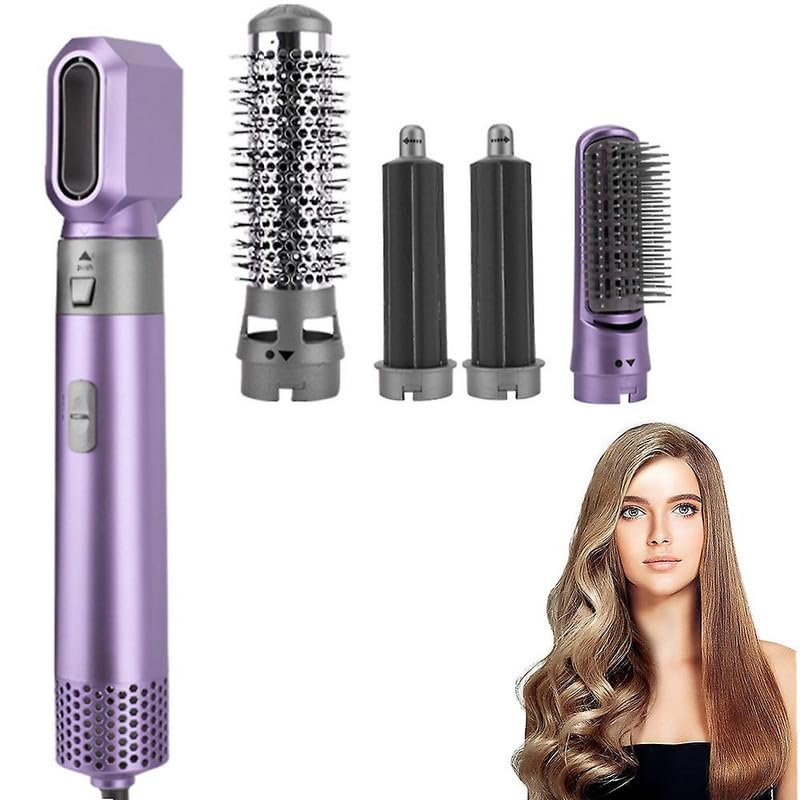 Mabron (Limited Time Offer With 12 Years Warranty) Say goodbye to frizz and static with 5in1 Hair Styler comes with built-in negative ion technology, static electricity, resulting in smoother_M13