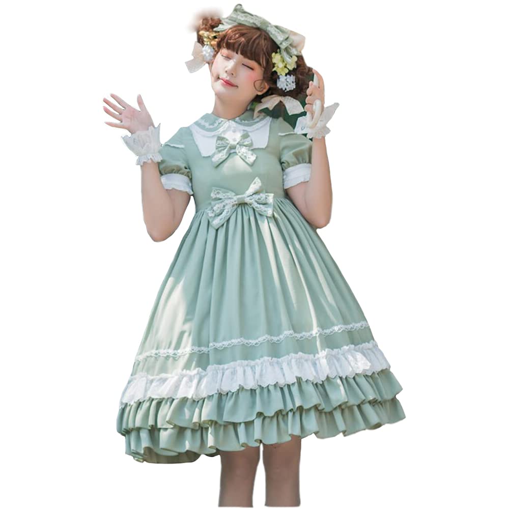 Amazon | [ZHUOBANG] ロリータ 洋服 可愛い 甘ロリ ワンピース 森 