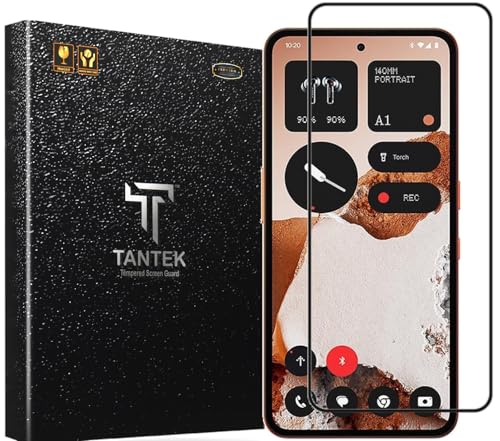 Image of TitanGuard Tempered Glass Screen Protector Guard for Nothing CMF Phone 2 Pro 5G / Nothing Phone 3A and Nothing Phone 3A Pro - 9H Hardness, Military Grade, Anti-Static, Easy Installation Kit - 1 PACK