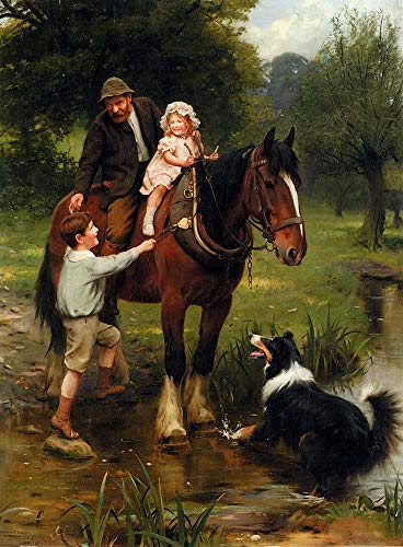 Peinture à l'huile faite à la main pour décorer une chambre d'enfant