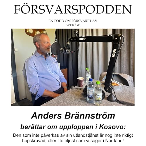 Anders Brännström berättar om upploppen i Kosovo Podcast Por arte de portada